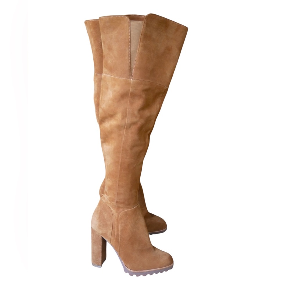 Aldo Cognac over the knee boots